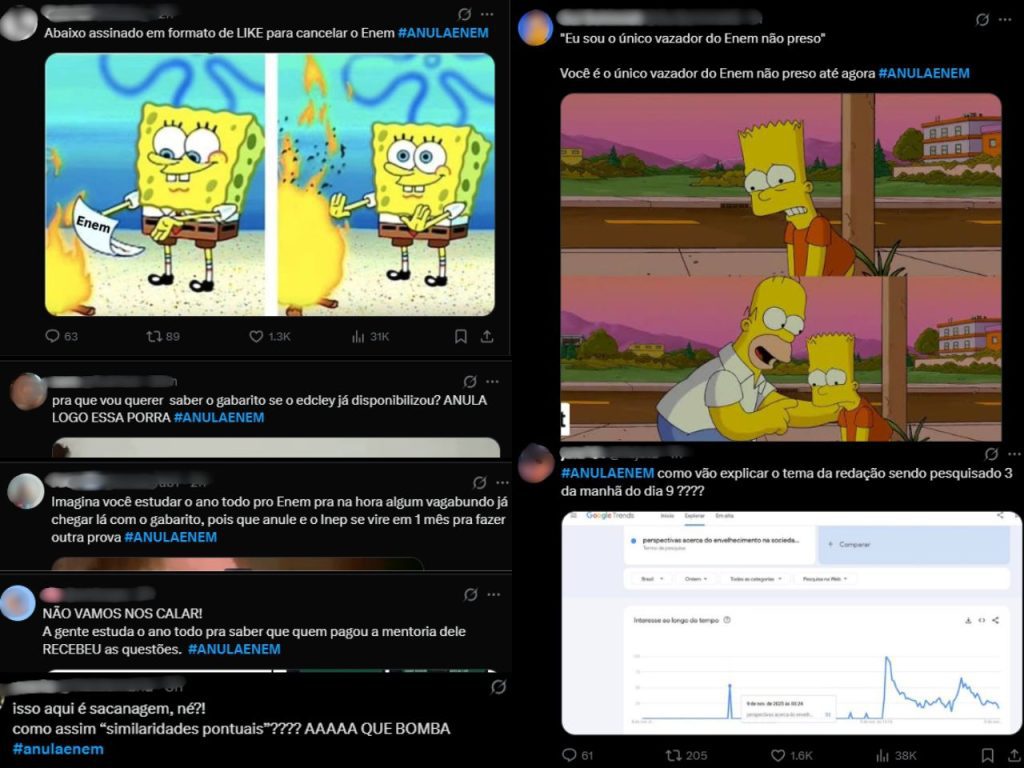 #ANULAENEM entra em alta; a prova pode realmente ser anulada? Entenda