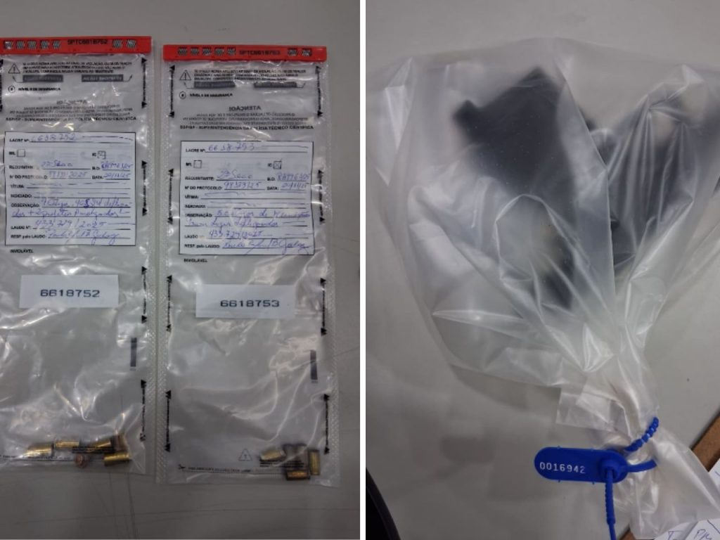 Objetos apreendidos pela Polícia de Campinas durante a ação