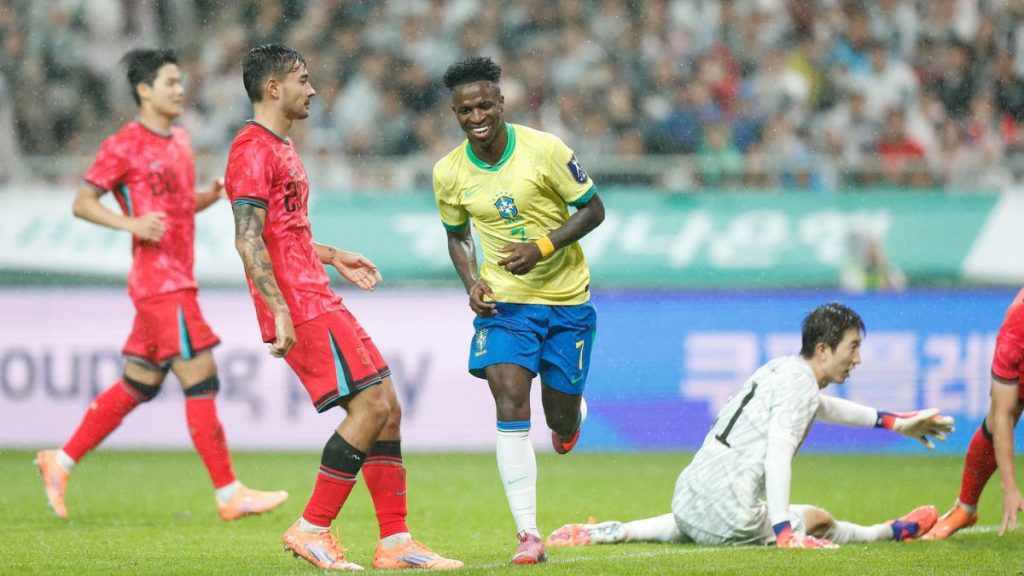 Vini Jr. ficou de fora dos 11 indicados ao Fifa The Best 2025