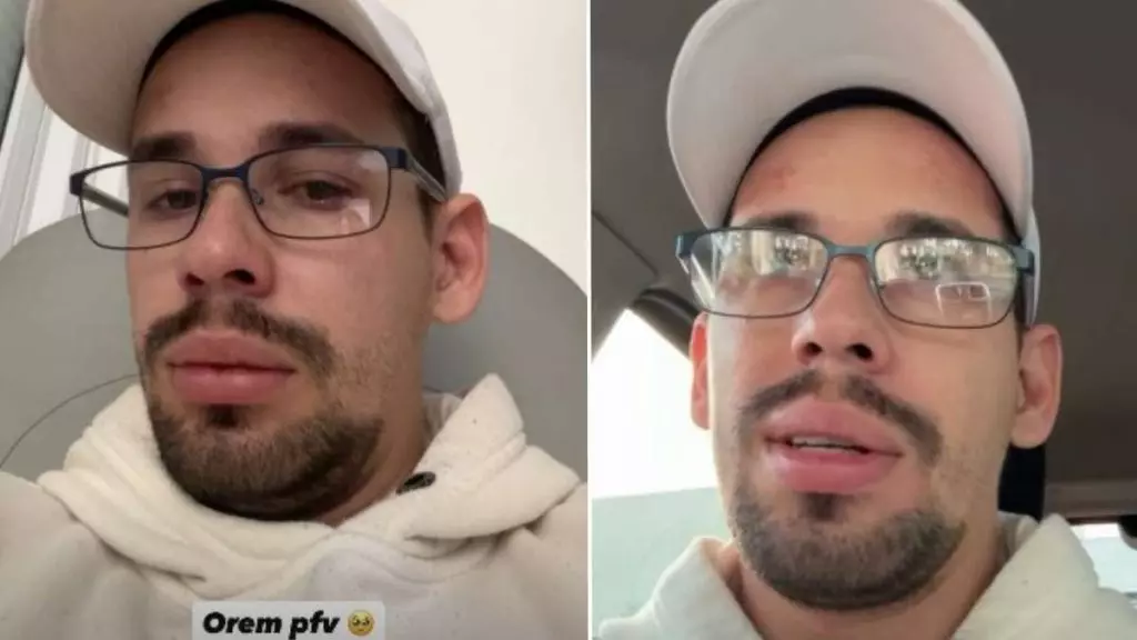 Lucas Borba, marido de Isabel falou sobre o estado de saúde dela nas redes sociais.