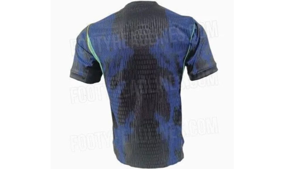 Suposto uniforme reserva da Seleção Brasileira