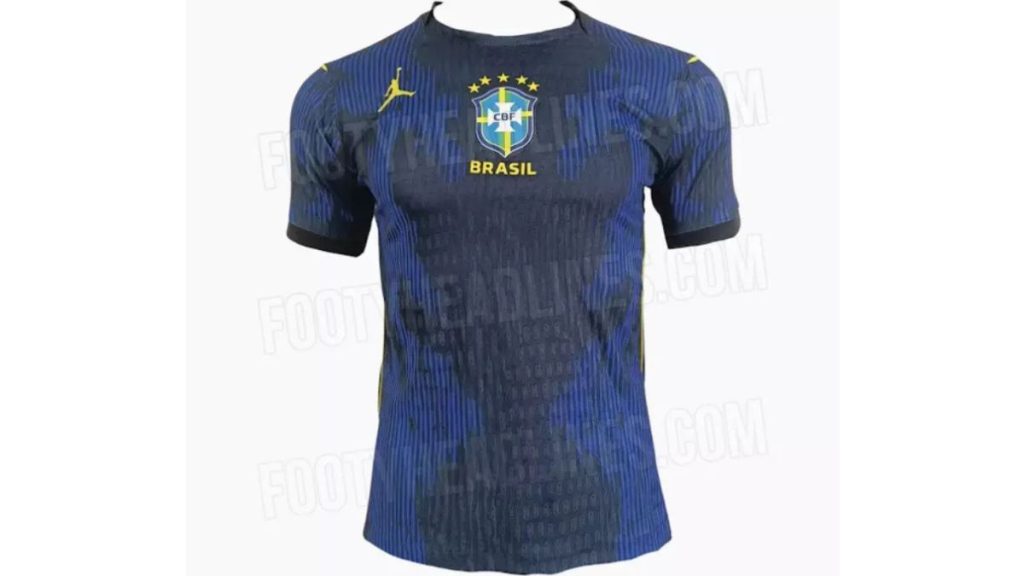 Suposto uniforme reserva da Seleção Brasileira