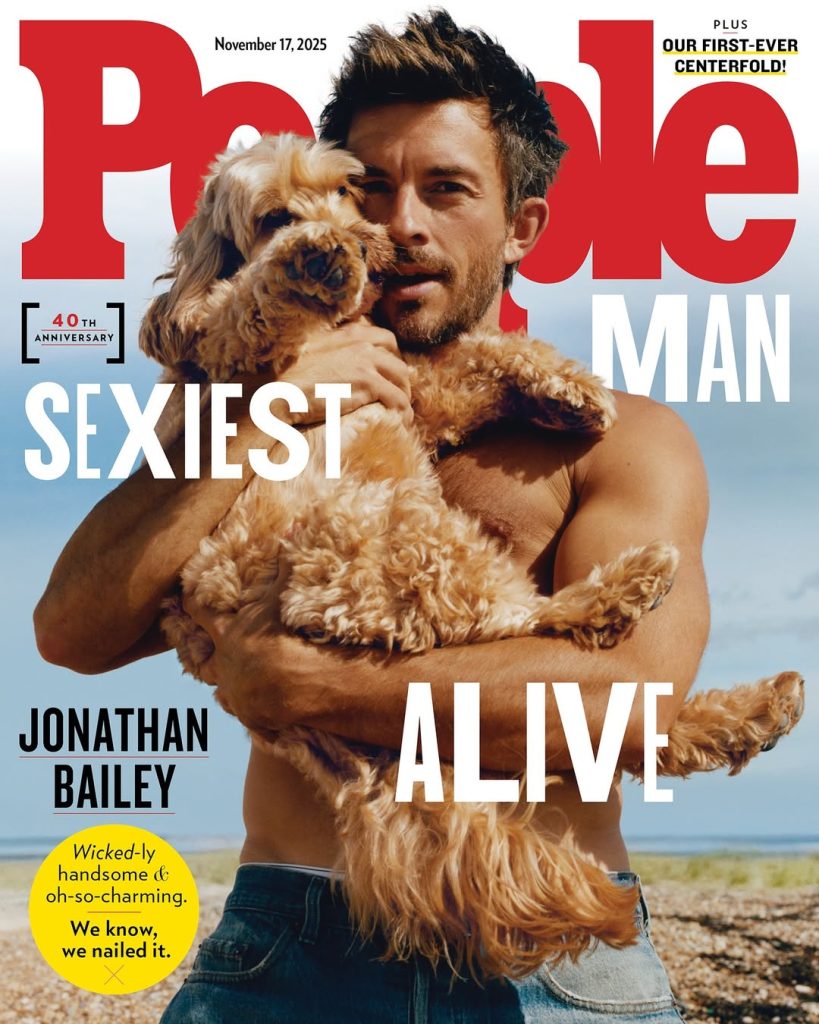Jonathan Bailey é o primeiro homem gay eleito pela revista
