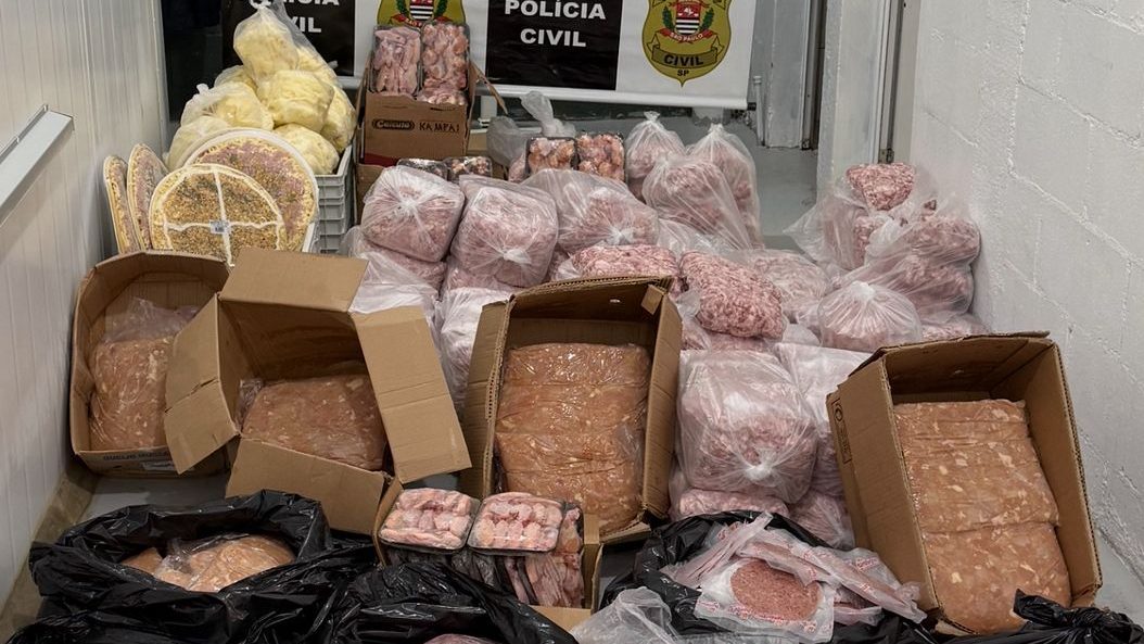 Polícia apreende mais de 700 quilos de carne imprópria para consumo em açougue de Americana