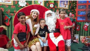 Papai Noel chega à Baixada neste final de semana