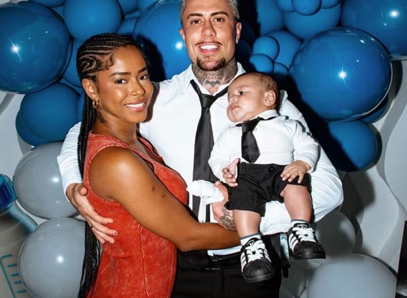 Lorena Maria com seu ex, MC Daniel