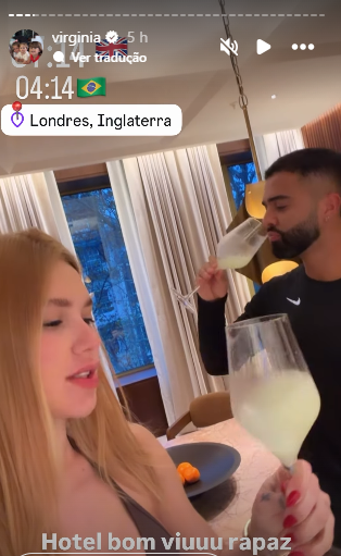 Mais uma vez Virginia Fonseca arruma as malas e vai atrás de Vini Jr.