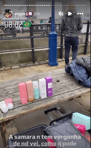 Mais uma vez Virginia Fonseca arruma as malas e vai atrás de Vini Jr.