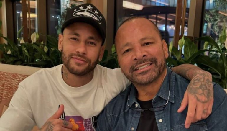 Neymar Jr e Neymar pai
