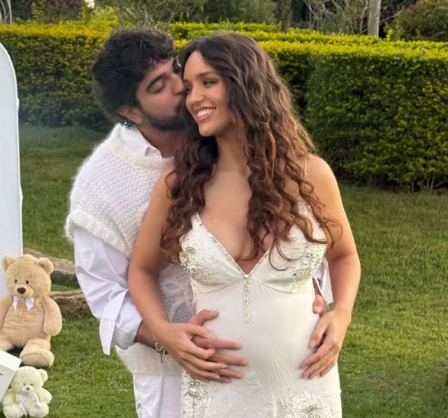 nathan fará homenagem a avó no nome da filha, Rafa está grávida de 8 meses