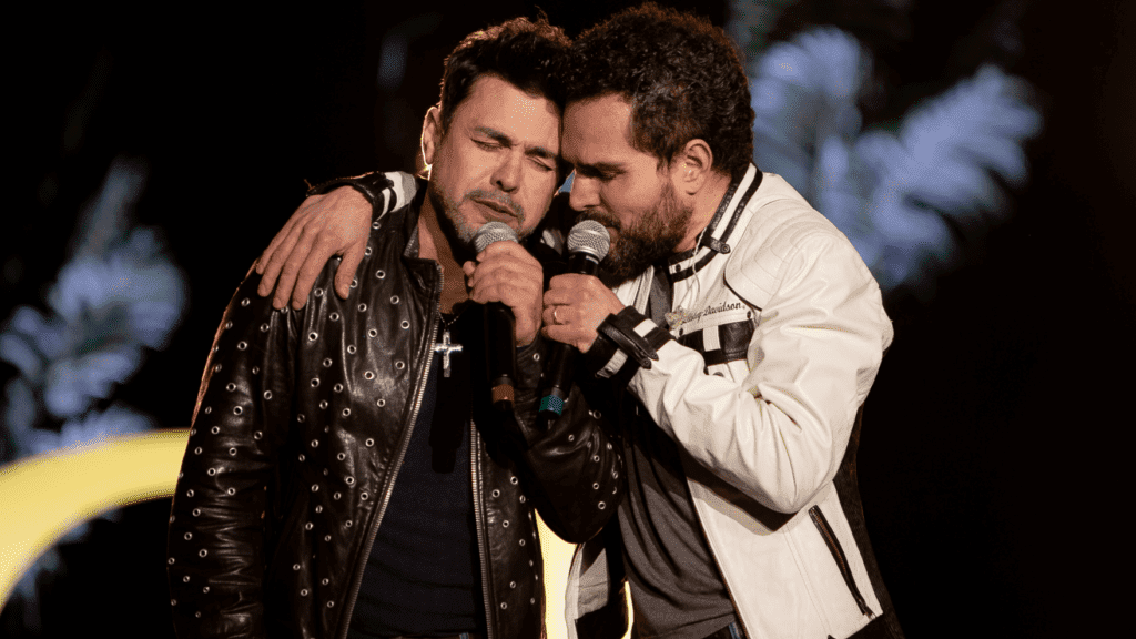 A dupla Zezé Di Camargo & Luciano retorna a Jaguariúna para um show cheio de emoção e sucessos históricos