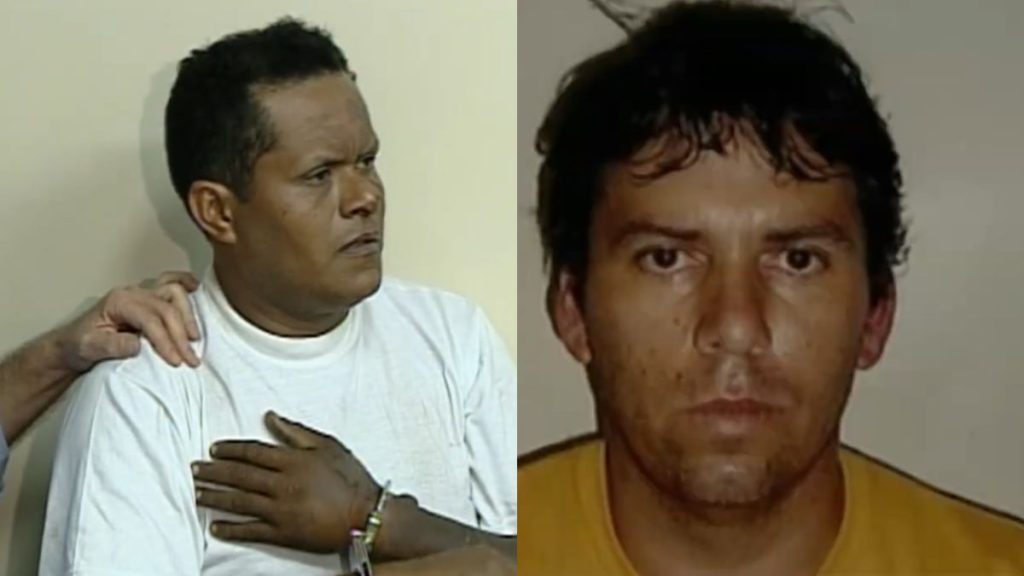 Joabe Severino (esquerda) e Luís Fernando (direito), foram presos após os crimes