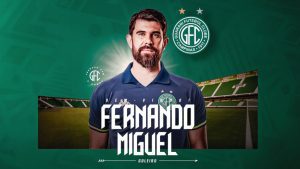 Novo paredão! Guarani anuncia goleiro Fernando Miguel para 2026