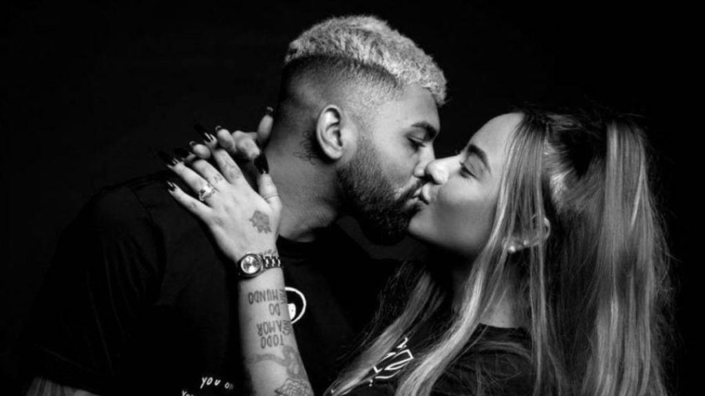 Gabigol e Rafaella juntos