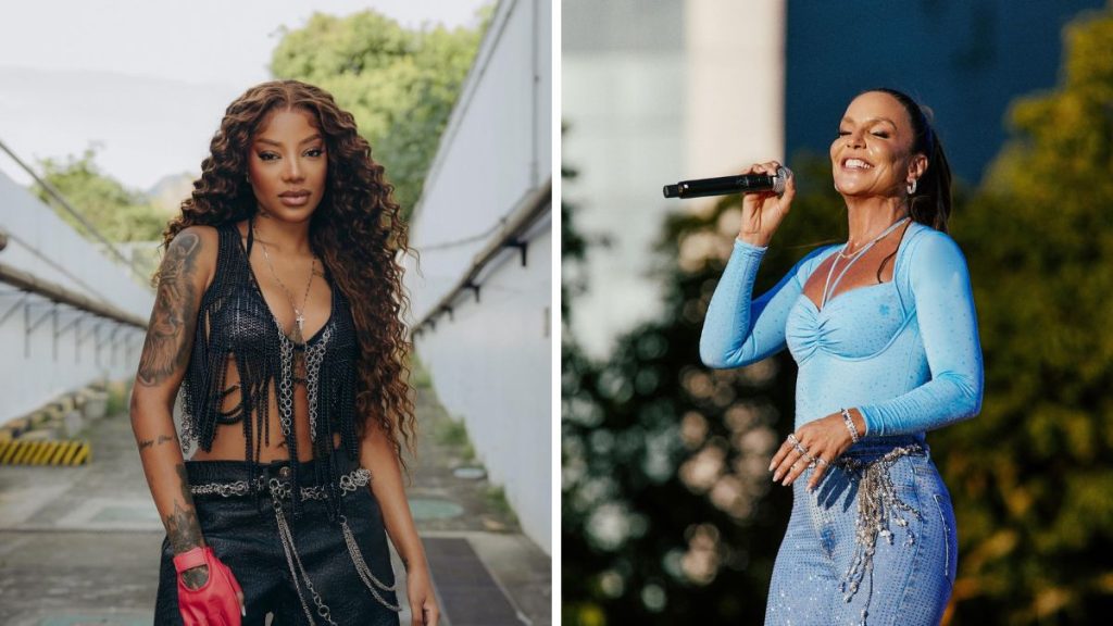 Estação Verão Show 2025. Ludmilla e Ivete Sangalo. Fotos: Reprodução / Redes Sociais @ludmilla e @ivetesangalo