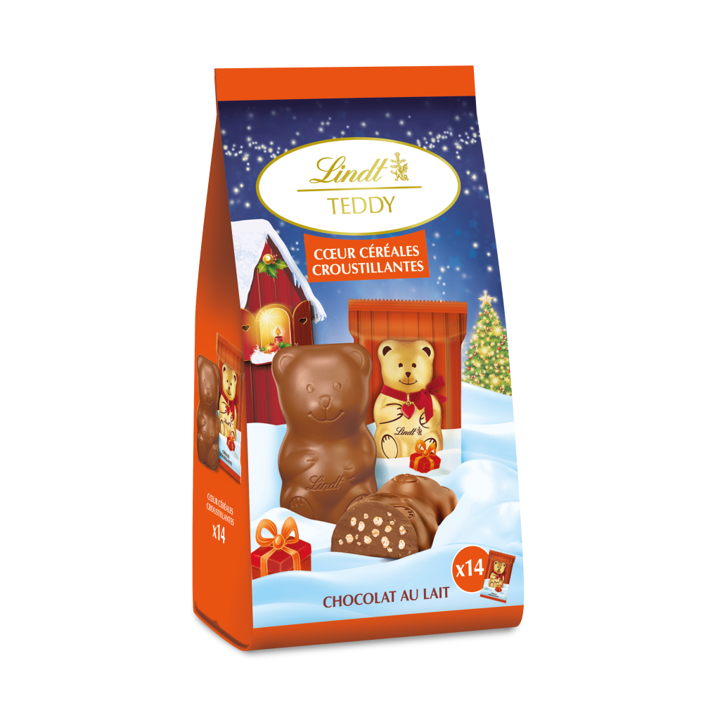 Lindt Teddy Crispy (137g) - R$ 74,99