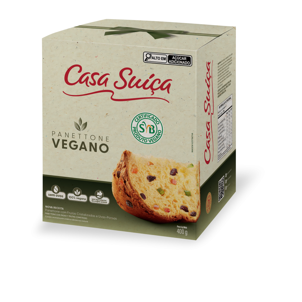 Panetone Vegano casa suiça