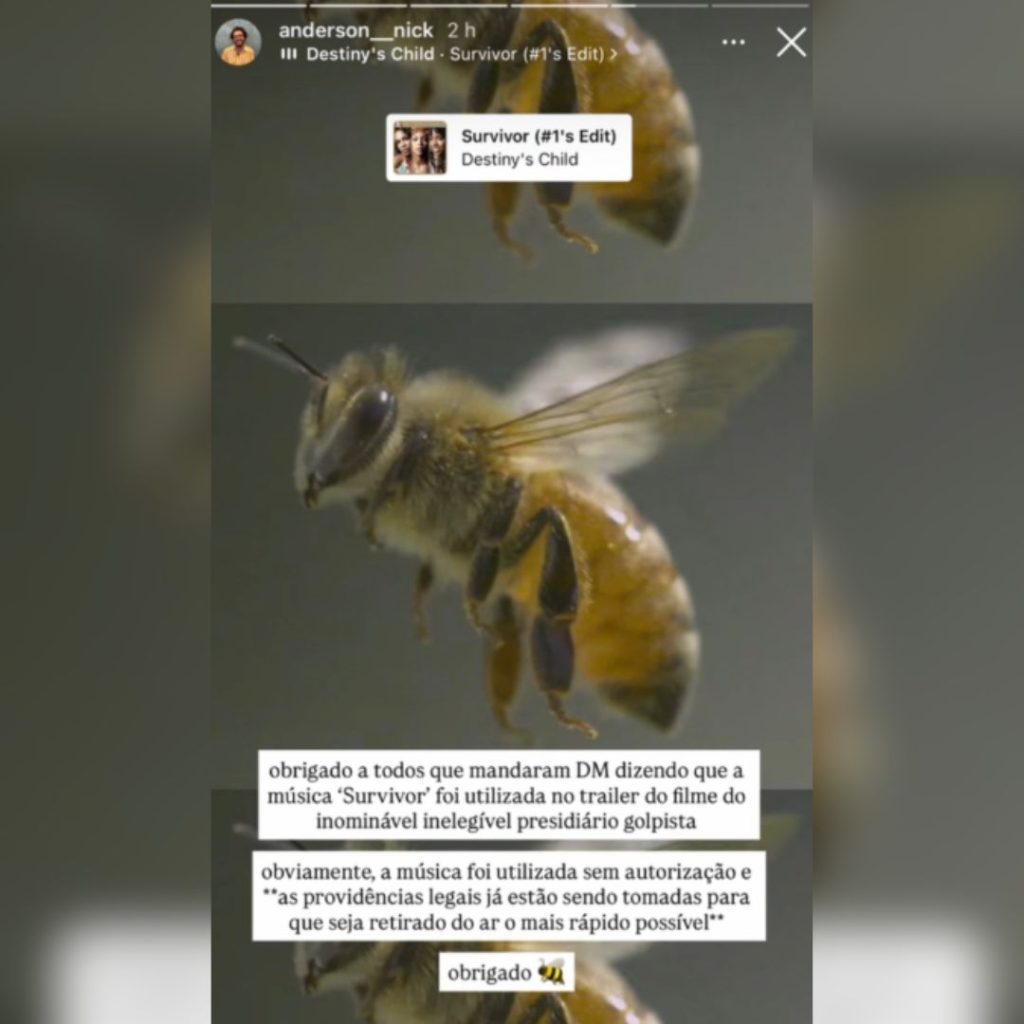 Equipe da Beyoncé toma medidas legais contra o filme sobre Bolsonaro; entenda