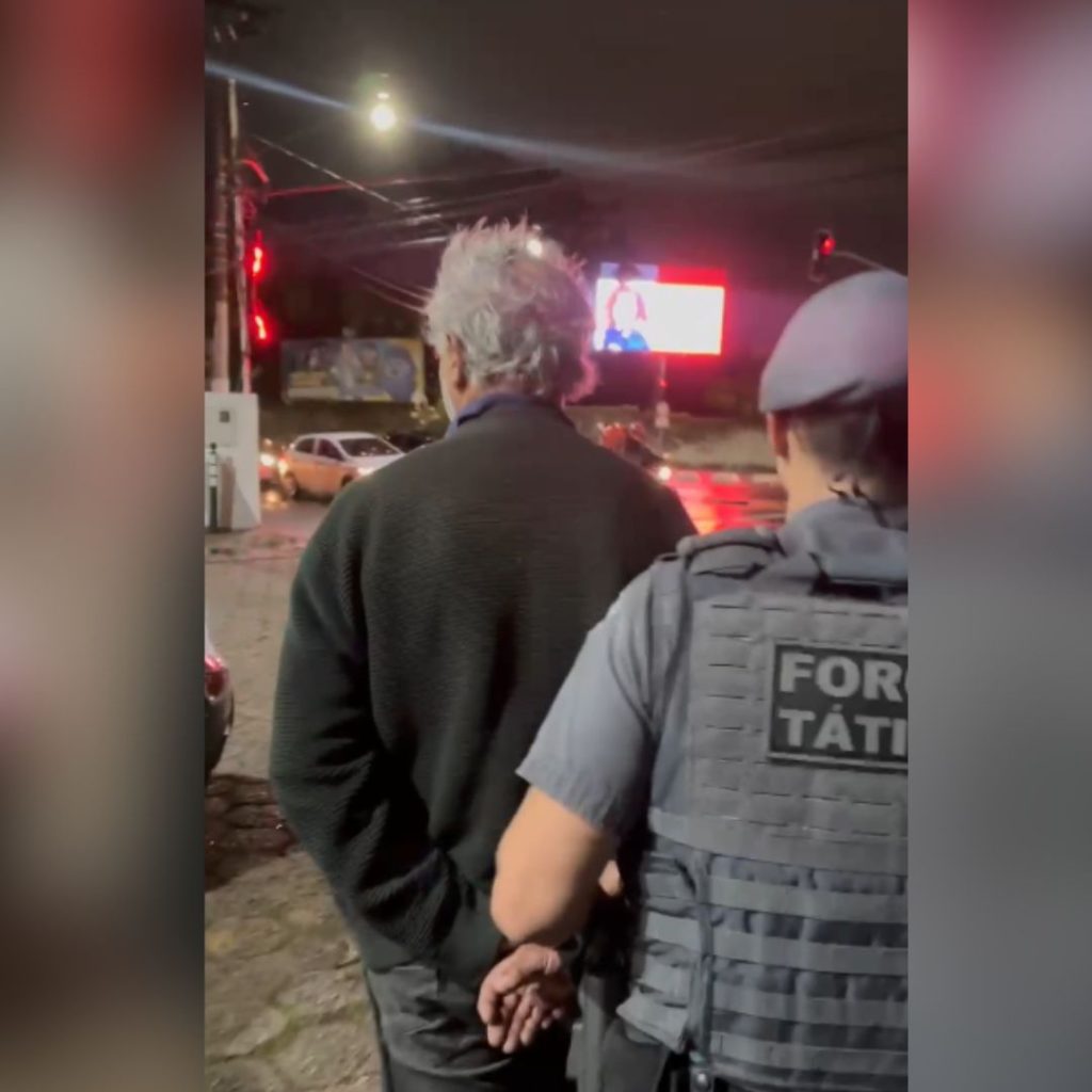 O homem foi preso em Bragança Paulista