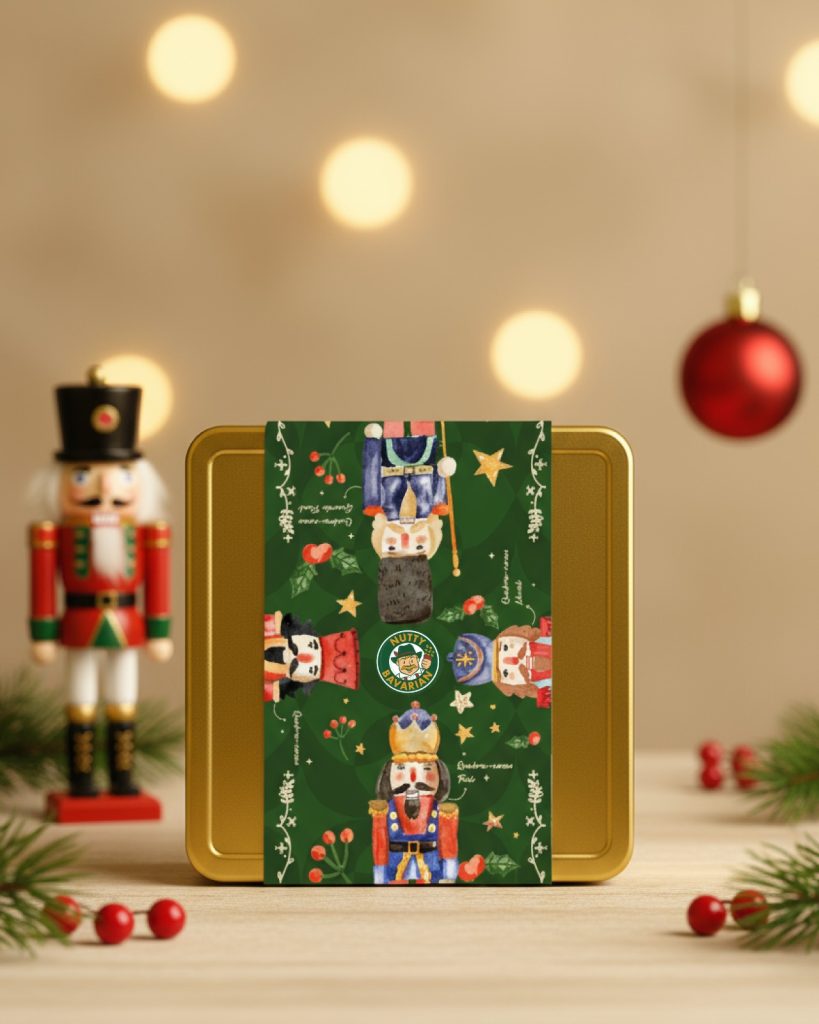 Caixa Oitavada da Nutty Bavarian