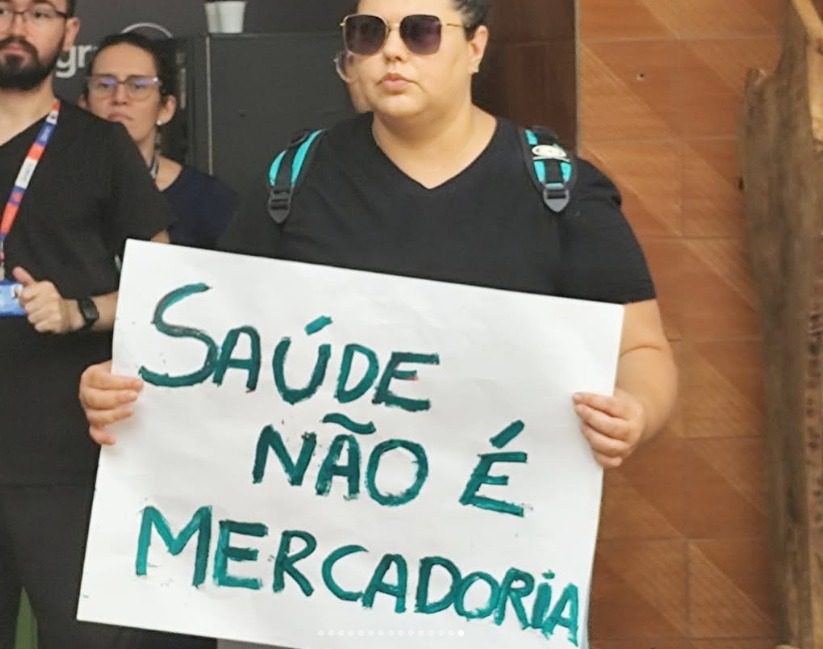 manifestantes servidores da unicamp
