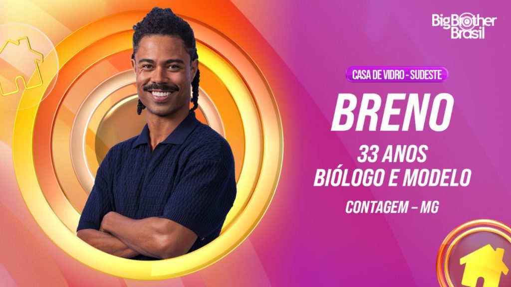 Breno BBB 26: Veja os candidatos a Pipoca da Casa de Vidro do Sudeste. Foto: Reprodução / Globo