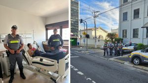 Polícia escolta gestante em trabalho de parto até hospital em Campinas