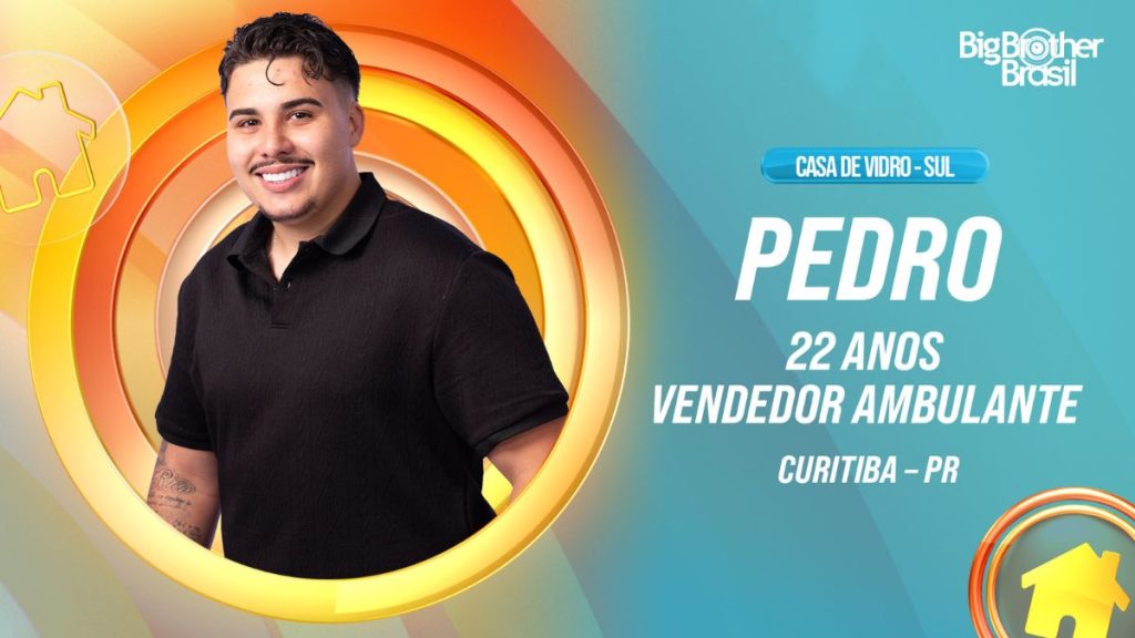 Pedro BBB 26: Veja os candidatos a Pipoca da Casa de Vidro do Sul. Foto: Reprodução / Globo