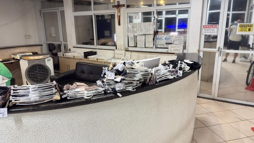 roupas íntimas recuperadas em Indaiatuba