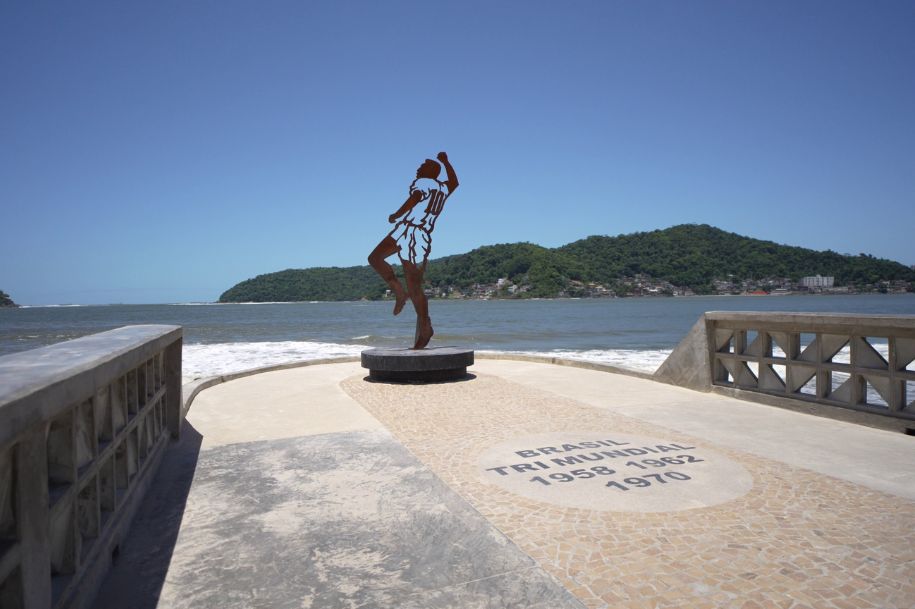 Pier do Pelé em São Vicente