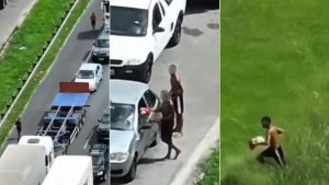 Vídeo mostra jovens se passando por ambulantes para furtar motoristas em SP