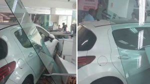 motorista perde controle e invade salão de beleza em Campinas