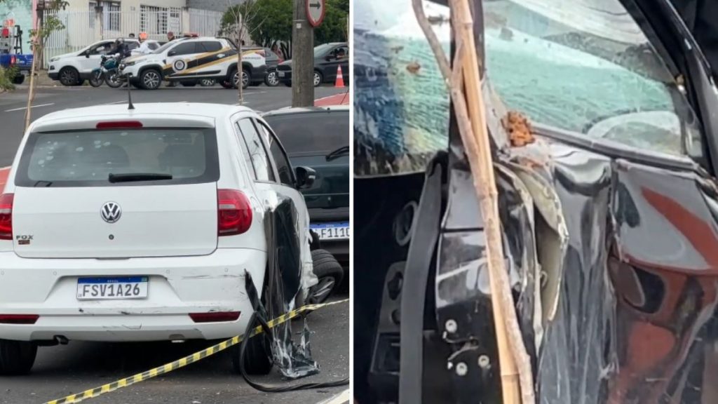 Homem de 75 anos vítima de acidente fatal com retroescavadeira na Avenida Manoel Ruz Peres em Indaiatuba.