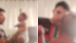 homem preso agressão bebê Jaguariúna