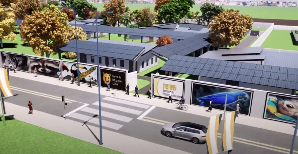 Projeto do Centro de Inteligência Animal (CIA) em Campinas para triagem e recuperação de animais silvestres no Cetras.