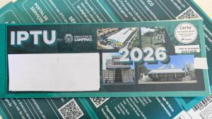 cota única do IPTU Campinas