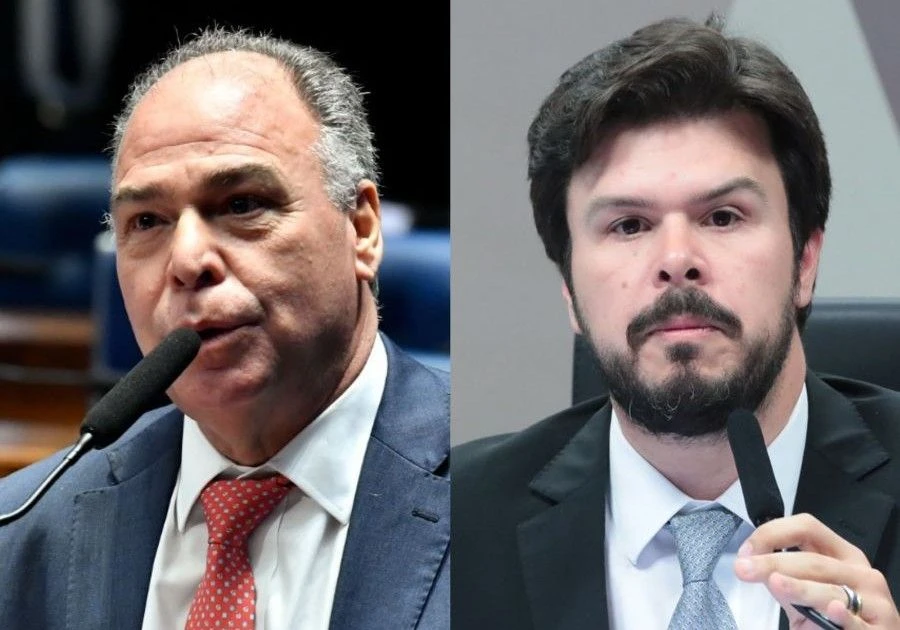 Fernando Bezerra Coelho e Fernando Coelho Filho, investigados na Operação Vassalos da Polícia Federal.