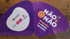 Campanha Não é Não em Santos combate a violência sexual