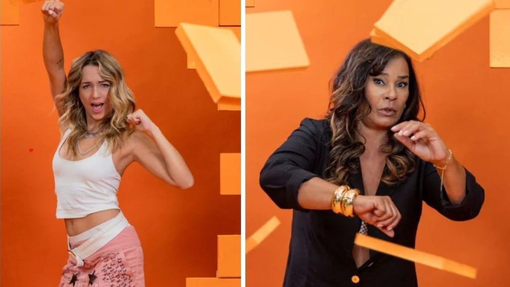 Samira e Solange se livraram da eliminação e seguem na disputa por R$ 5,4 milhões – Fotos: Divulgação/Globo