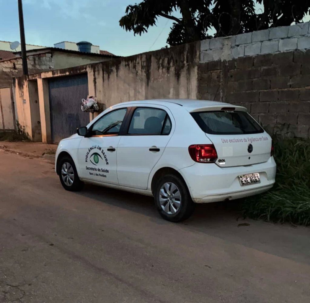 Veículo da Secretaria de Saúde de Bom Jesus dos Perdões recuperado após furto de bens públicos municipais.