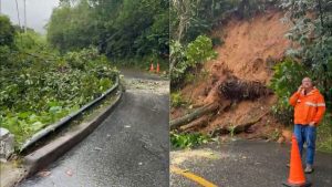 Serra do Guaraú em Peruíbe é interditada após fortes chuvas