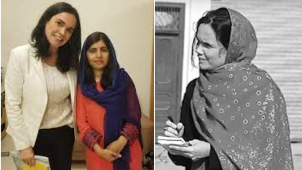 Adriana carranca e ativista Malala