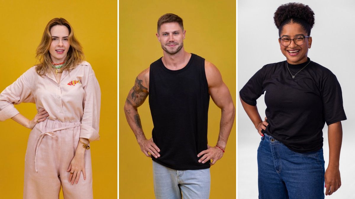 Participantes do BBB 26 reunidos na sala da casa após eliminação de Babu Santana em disputa pelo prêmio final.