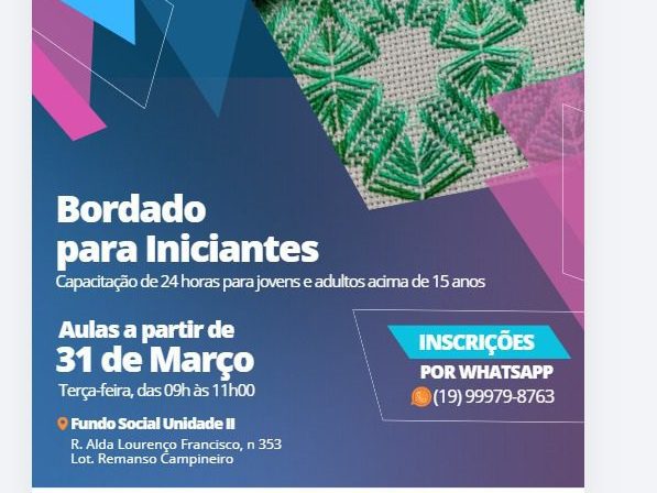 curso gratuito Hortolândia