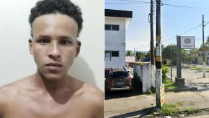Prisão em flagrante de Nícolas Pereira em São Vicente, litoral de SP, conforme Secretaria de Segurança Pública.