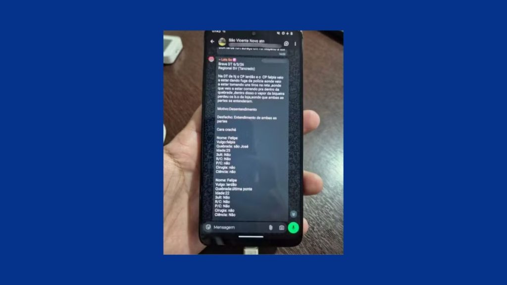Ariane de Pontes Rolim, a Pandora disciplina do PCC presa, em registro oficial após captura no litoral.