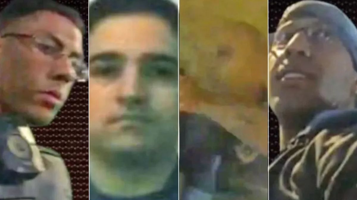 Julgamento dos policiais militares Diego Nascimento, Israel Morais e Paulo Ricardo no Fórum de Guarujá.