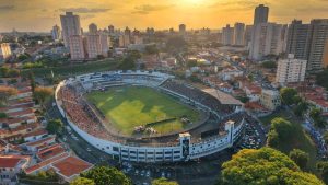 Operação de trânsito da Emdec no entorno do estádio Moisés Lucarelli para a partida Ponte Preta x Ceará.