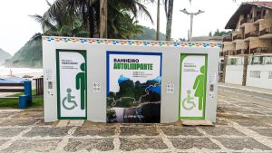 Guarujá inaugura primeiro banheiro autolimpante