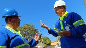 Análise da água Sabesp